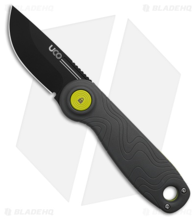 UCO Ingalls Switch-Lock Knife Coal Gray GRN (2.6" Black TiNi)