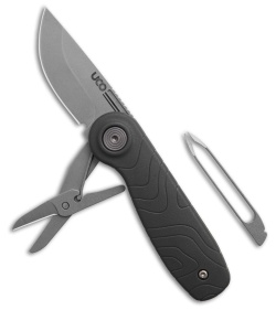 UCO Nason 3-in-1 Folding Knife Multi-Tool Coal Gray GRN (1.8" Stonewash)