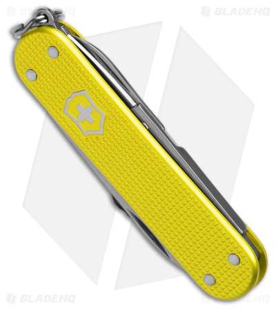 Victorinox Swiss Army Knife Classic SD L.E. Alox Electric Yellow - Blade HQ