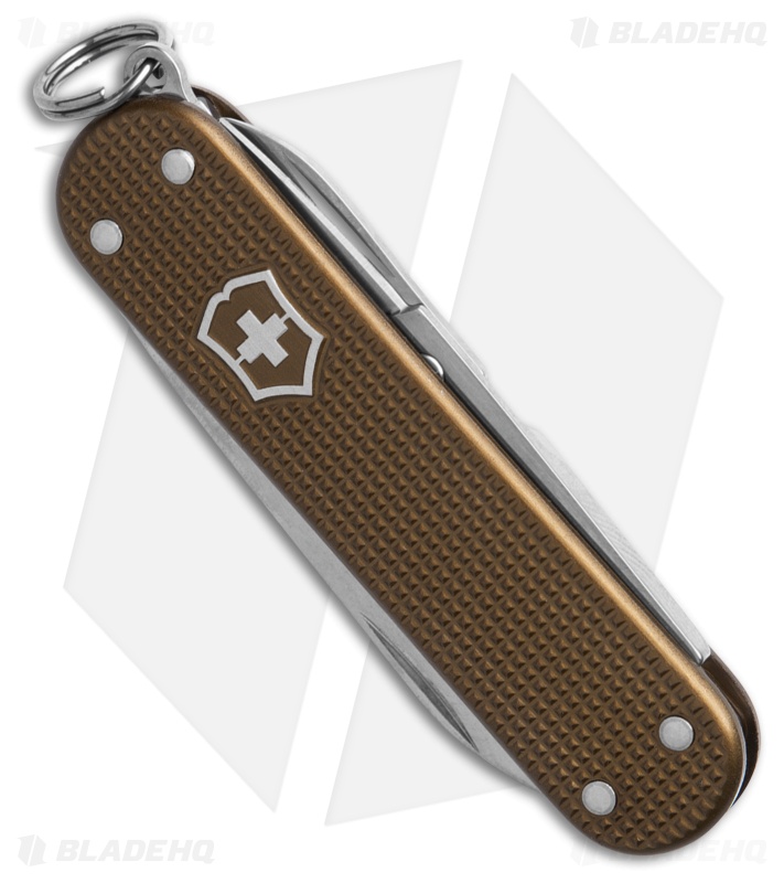 Victorinox Swiss Army Knife Classic SD Alox Terra Brown