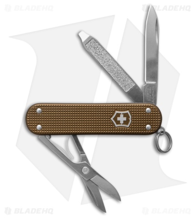 Victorinox Swiss Army Knife Classic SD Alox Terra Brown