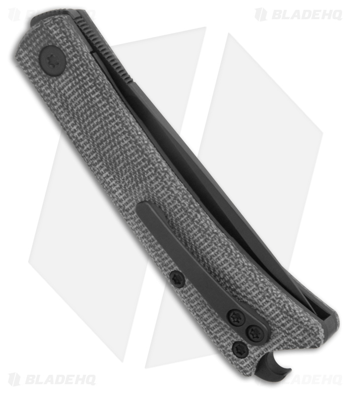 ESNYX Silver Line Beer Buster Jr. Flipper PVD Ti/Blk Micarta/PVD Clip (PVD)