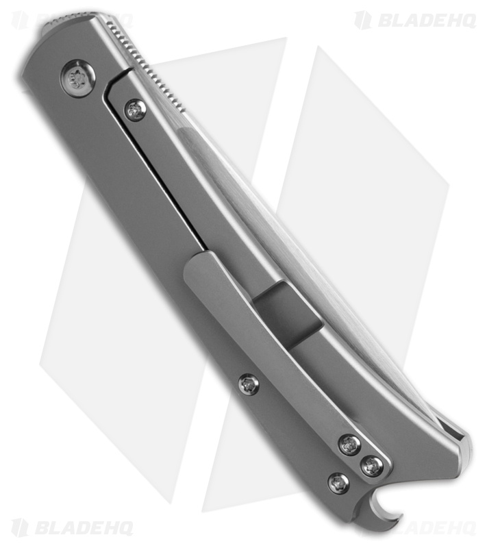 ESNYX Silver Line Beer Buster Frame Lock Knife BB Ti (3.1" Satin) BBFF-67