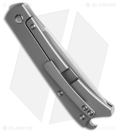 ESNYX Silver Line Beer Buster Frame Lock Knife BB Ti (3.1" Satin) BBFF-67