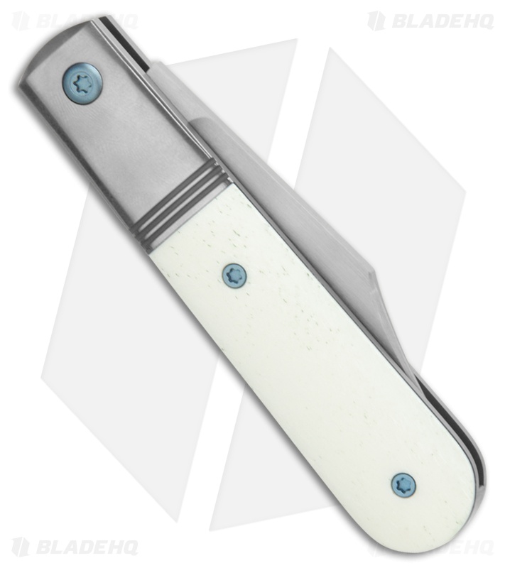 Jack Wolf Knives Big Bro Jack Knife White Bone Satin Jack Wolf Knives Big Bro Jack Knife White Bone Satin