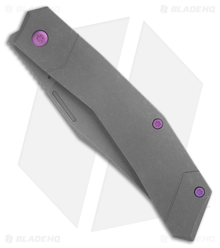 Jack Wolf Knives Bionic Jack Knife Gray Titanium BB/SW