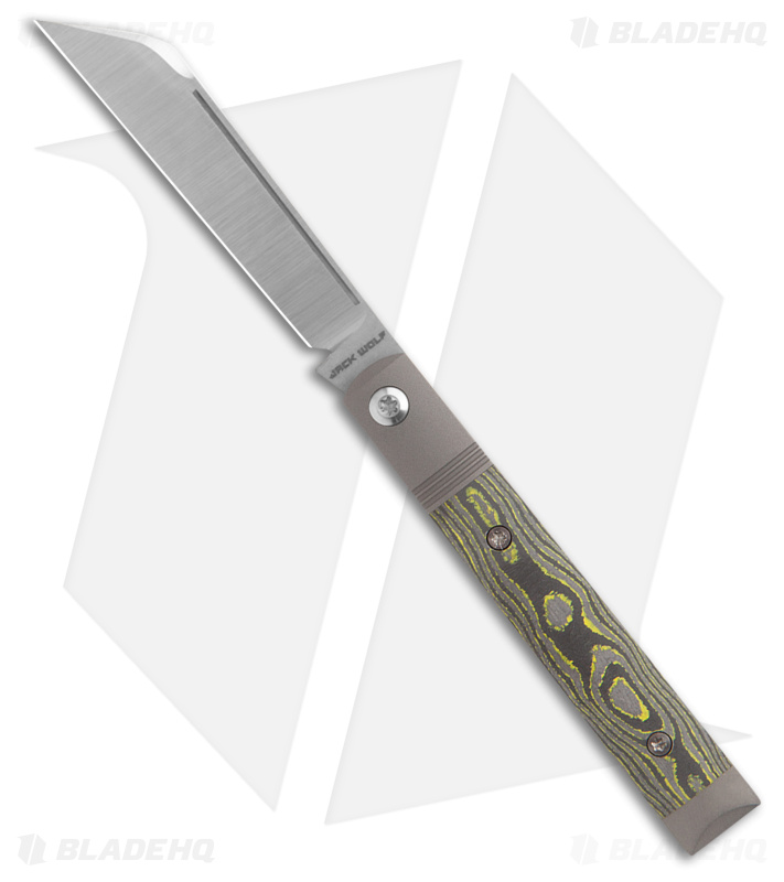Jack Wolf Feelgood CamoCarbon Limoncello (Satin) - Blade HQ