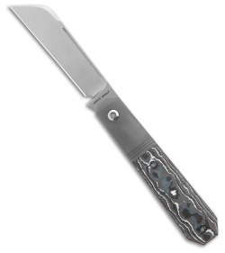 Jack Wolf Knives Midnight Jack Slip Joint White Storm (2.91&quot; Stonewash) | 207067