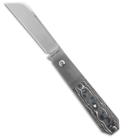 Jack Wolf Knives Midnight Jack Slip Joint White Storm (2.91" Stonewash)