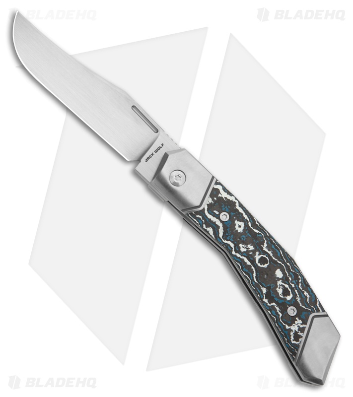 Jack Wolf Knives Bionic Jack Knife Frost Fat Carbon Satin