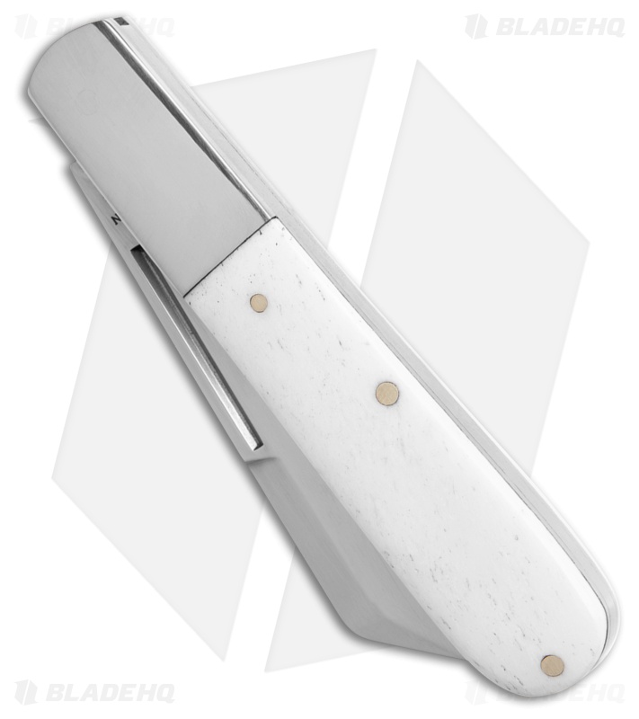 Bear & Son Barlow Knife 3.25" Smooth Bone WSB180
