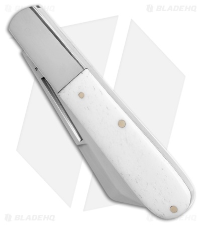 Bear & Son Barlow Knife 3.25" Smooth Bone WSB180