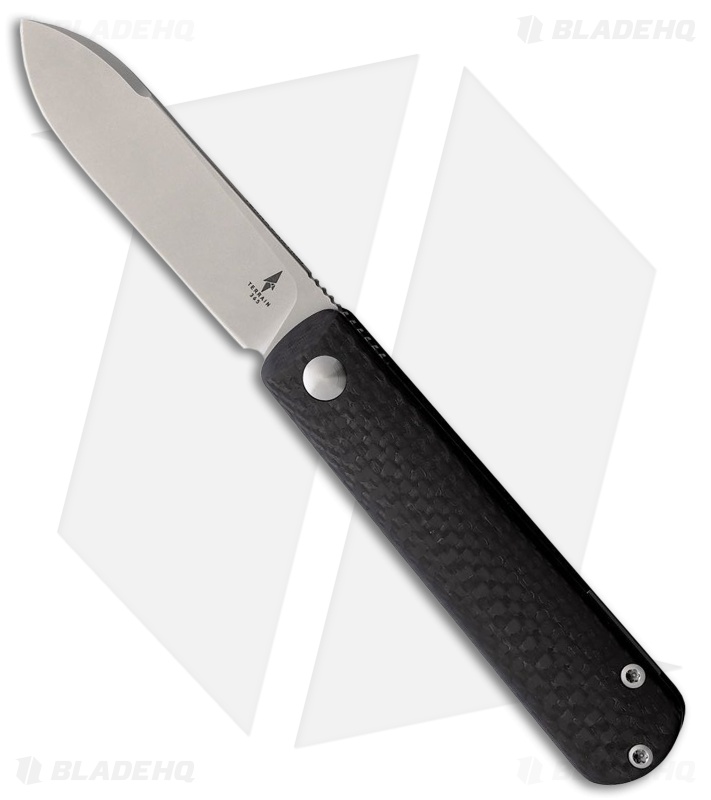 Terrain 365 Otter Slip Flip Slip Joint Knife Carbon Fiber (3" Terravantium)