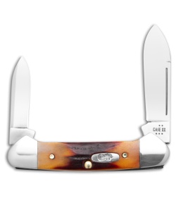Case Knives Baby Butterbean Knife 2.75" Red Stag (R52132 SS) 09574