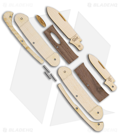 Case Knvies Wooden Canoe Knife Making  Kit (12131W)