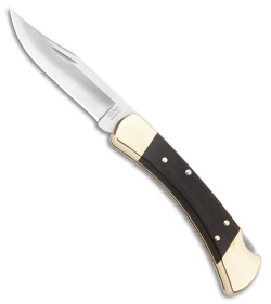Buck 110 60th Ann. Manual Folding Knife Black Ebony (3.75" MagnaCut) 0110BRS60TH