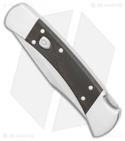 Buck 110 Hunter Automatic Nickel Pro w/ Ebony Inlay (3.75" S30V Satin)