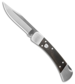 Buck 110 Hunter Automatic Nickel Pro w/ Ebony Inlay (3.75" S30V Satin)