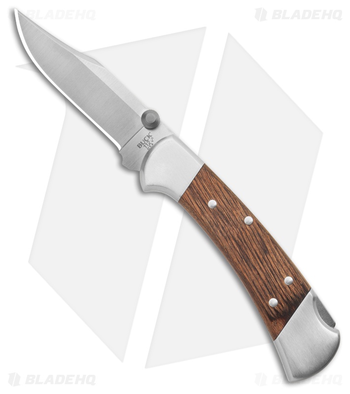 Buck 112 Ranger Walnut Inlay Lockback Knife S35VN - Blade HQ