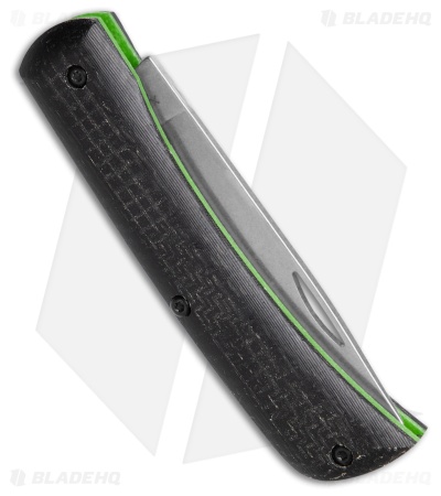Case Crossroads Smooth Black Burlap Laminate XR Sod Buster® Jr with Dayglow G-10