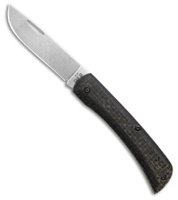 Case Crossroads Smooth Black Burlap Laminate XR Sod Buster® Jr with Dayglow G-10
