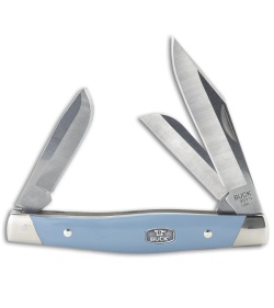 Buck 301 Stockman Slip Joint Knife Blue Acetal Copolymer (3&quot; Satin 420HC) | 223485
