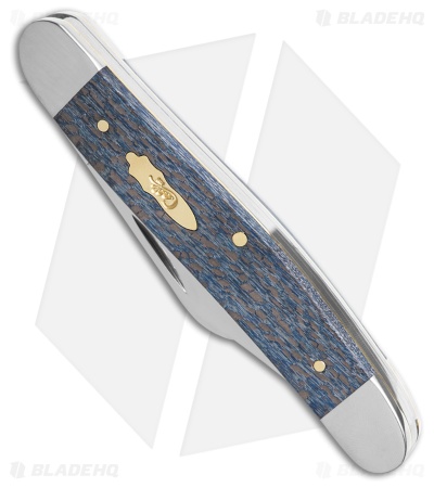 Case Knives Stockman Knife 3.6" Blue Sycamore Wood (7347 SS) 63732