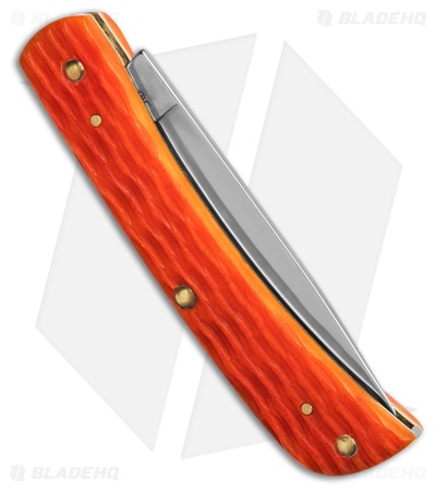 Case Knives Sod Buster Jr. Knife 3.6" Tequila Sunrise Bone (2.8" Satin) 57533