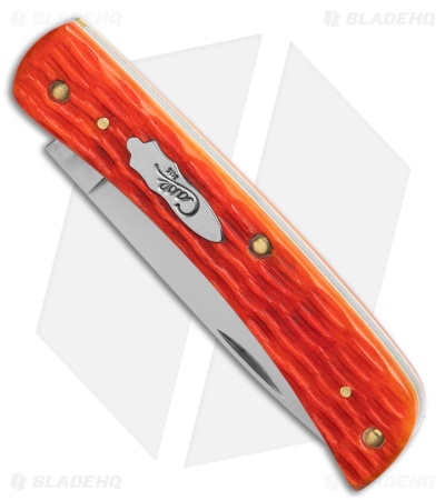 Case Knives Sod Buster Jr. Knife 3.6" Tequila Sunrise Bone (2.8" Satin) 57533