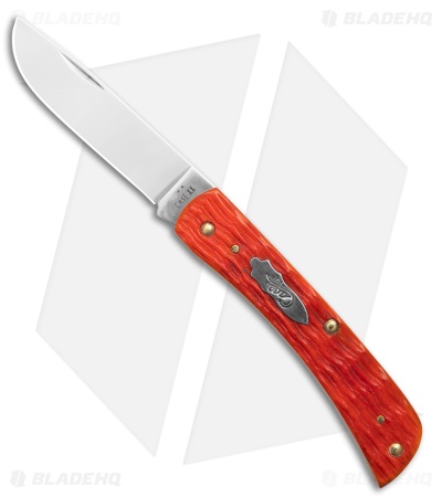 Case Knives Sod Buster Jr. Knife 3.6" Tequila Sunrise Bone (2.8" Satin) 57533