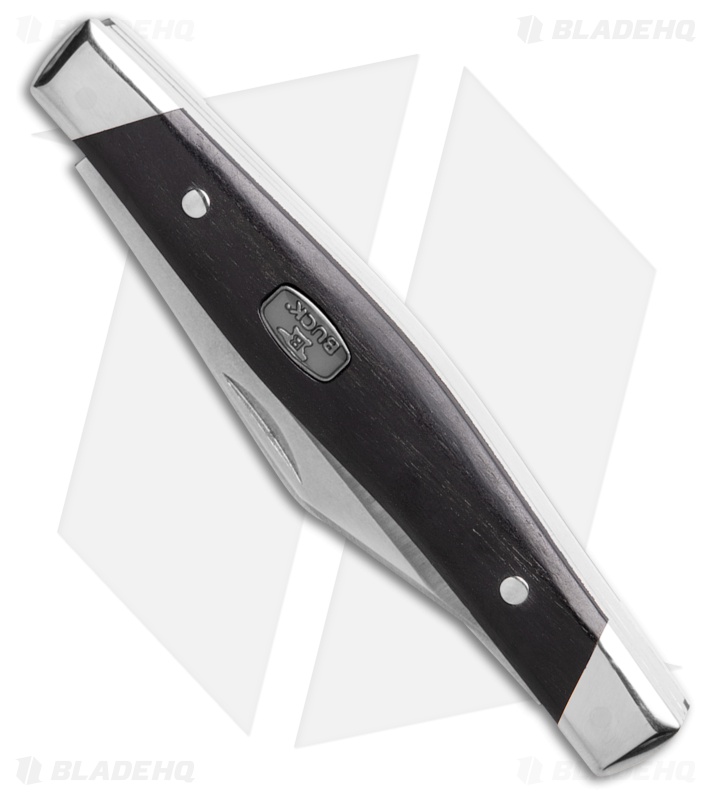 Buck 301 Stockman Slip Joint Knife Ebony Wood (3" Satin 420HC)