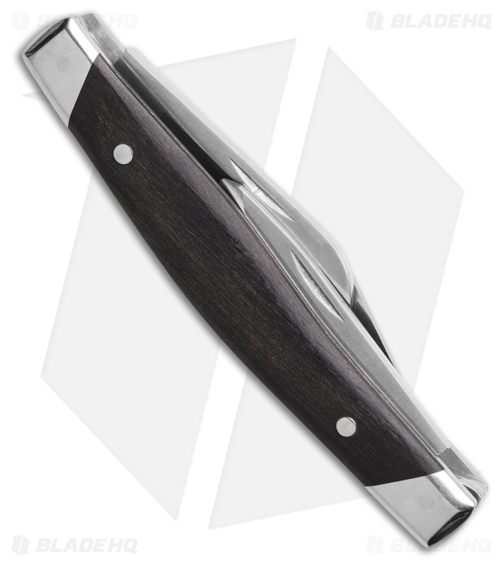 Buck 301 Stockman Slip Joint Knife Ebony Wood (3" Satin 420HC)