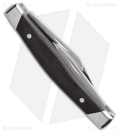Buck 301 Stockman Slip Joint Knife Ebony Wood (3" Satin 420HC)
