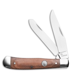 Boker Trapper Slip Joint Knife Canvas Micarta Brown (3.2" Satin) 110889