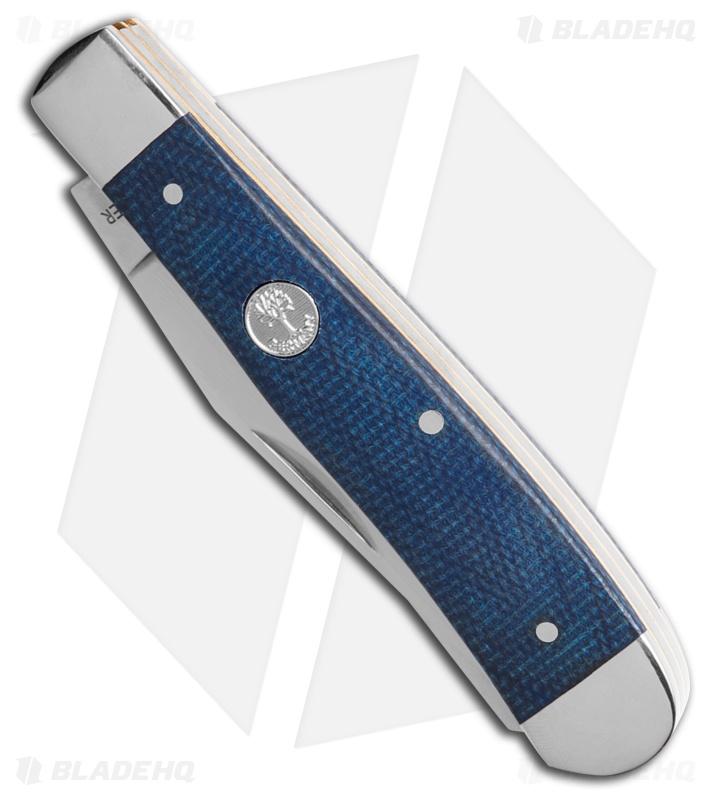 Boker Trapper Slip Joint Knife Canvas Micarta Denim (3.2" Satin) 110887