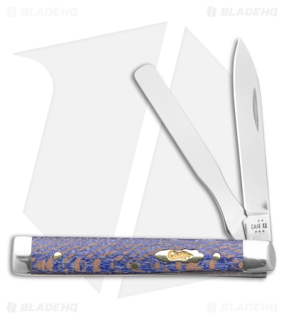 ごま油あけみ ブルー系デコケースセット Case Pocket Knife Blue Sycamore Wood Baby Doc