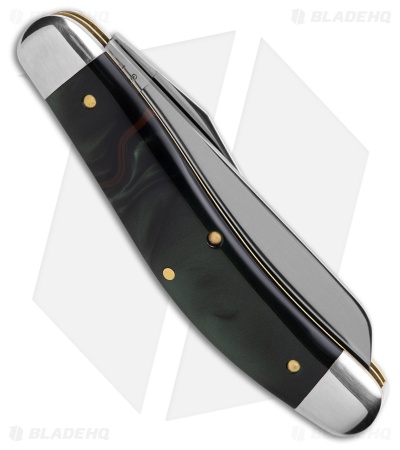 GEC Tidioute Cutlery Bayou Trapper Pocket Knife Hummingbird Acrylic (3" Satin)