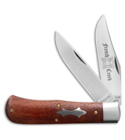GEC Tidioute Cutlery French Creek Trapper Bloodwood (3.10" Satin)