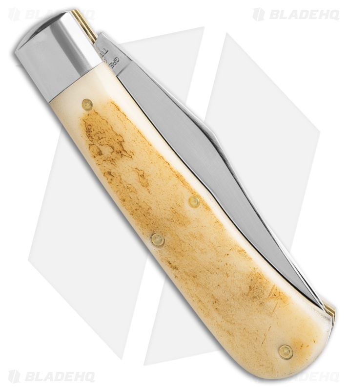 GEC Tidioute Cutlery French Creek Trapper Frontier Bone (3.10" Satin)