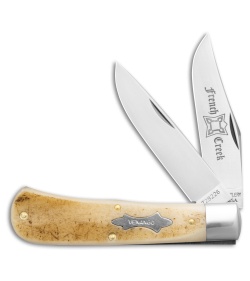 GEC Tidioute Cutlery French Creek Trapper Frontier Bone (3.10" Satin)
