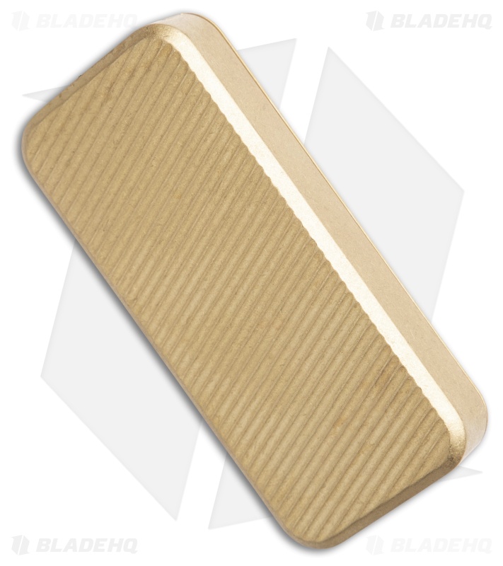 Rivery Manufacturing Zero Utility Knife File Pattern Brass