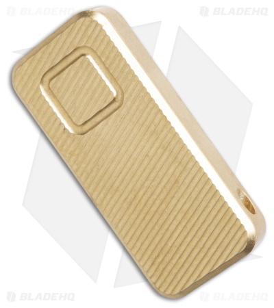 Rivery Manufacturing Zero Utility Knife File Pattern Brass