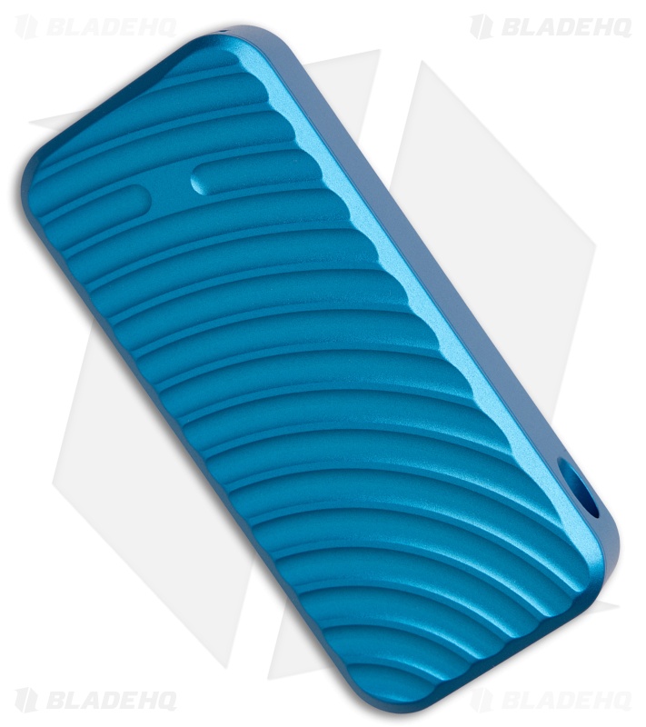 Rivery Manufacturing Zero Utility Knife Original Pattern CadLab Anodized Blue