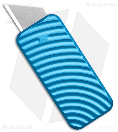 Rivery Manufacturing Zero Utility Knife Original Pattern CadLab Anodized Blue