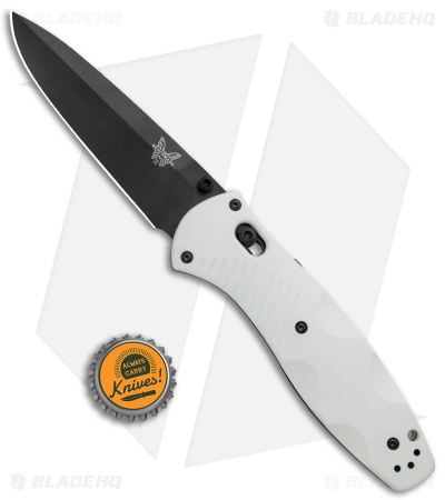 Benchmade Barrage Limited Edition AXIS-Assist Knife White FRN (3.25" Black S90V)