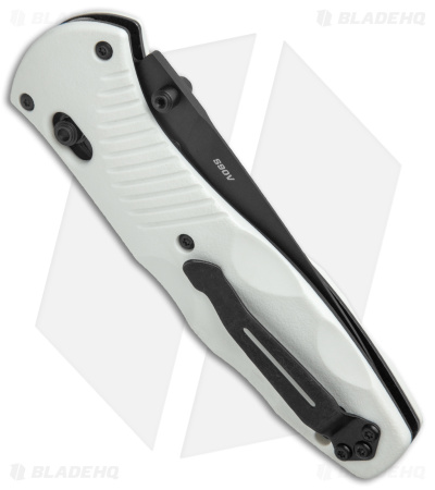 Benchmade Barrage Limited Edition AXIS-Assist Knife White FRN (3.25" Black S90V)