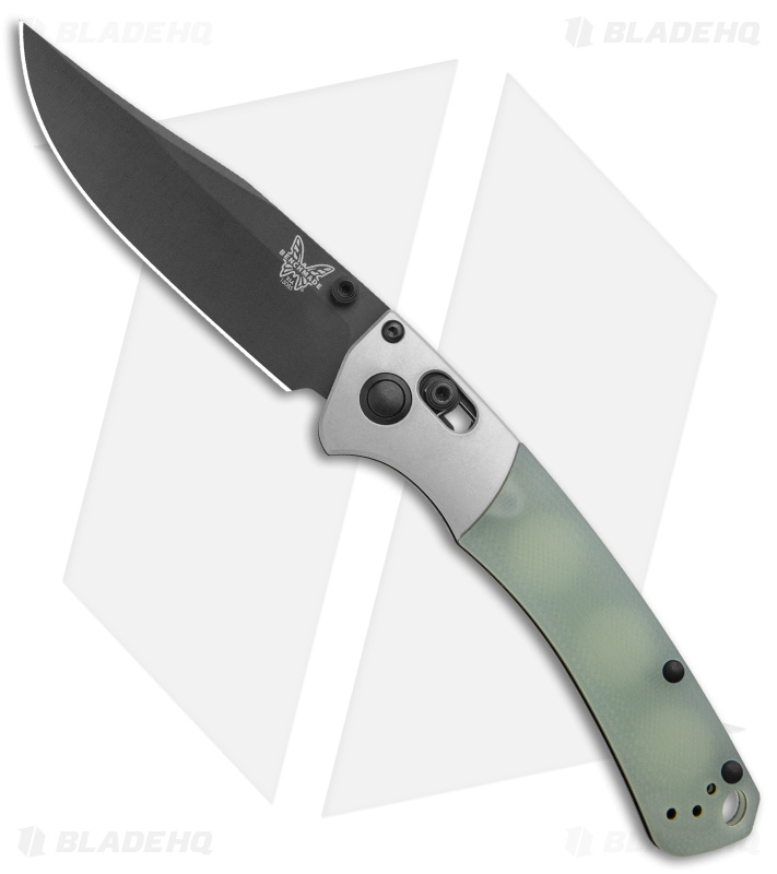 Benchmade Mini Crooked River Lm Ed. Knife Jade G-10-Blade HQ