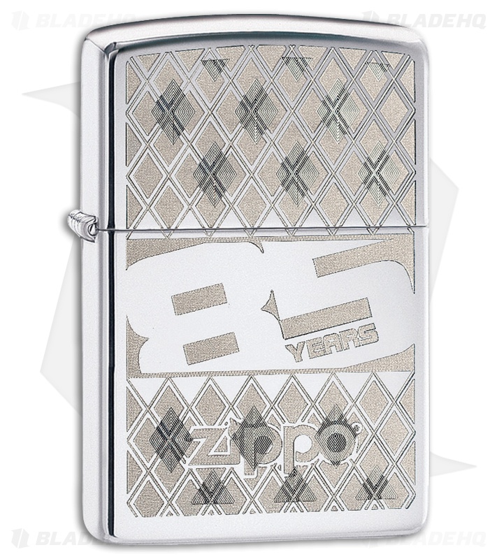 Zippo Lighter 85th Anniversary (High Polished Chrome) 12337