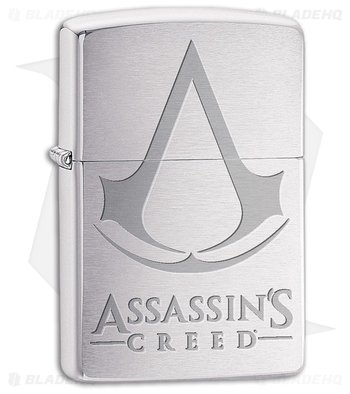 Zippo Lighter Assassin's Creed (Brushed Chrome) 13534