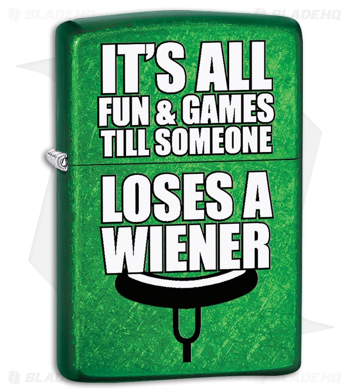 Zippo Lighter Fun and Games (Meadow Iced) 11845 